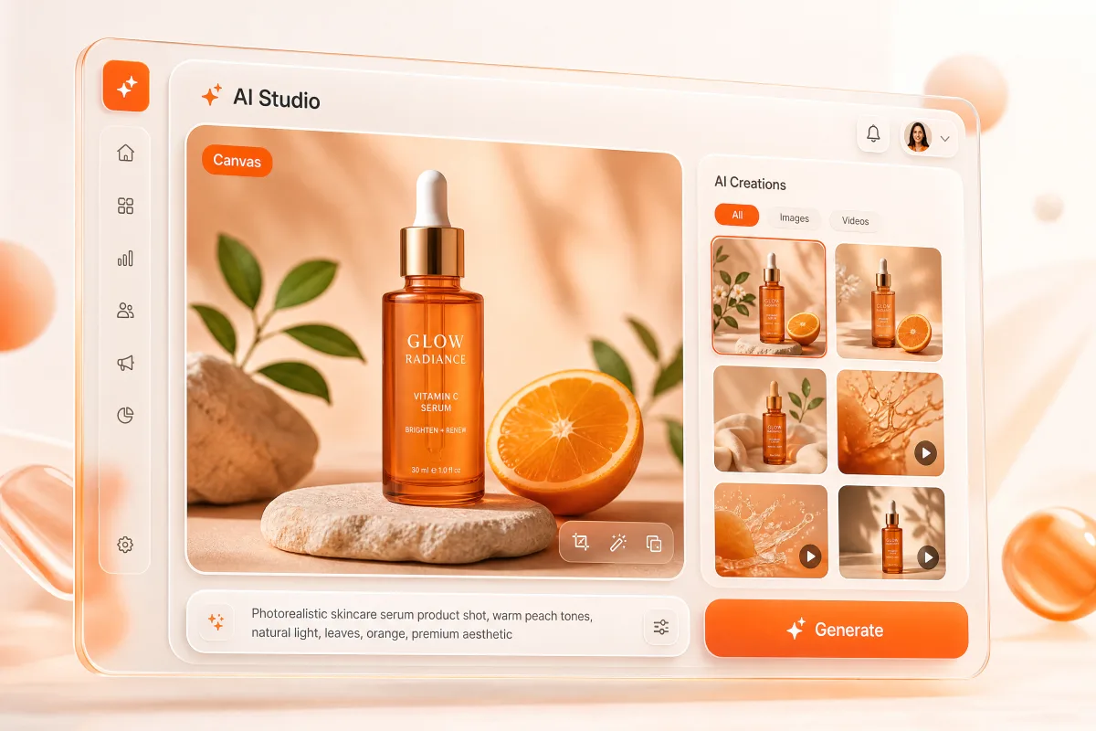 Create on-brand images &amp; video with AI